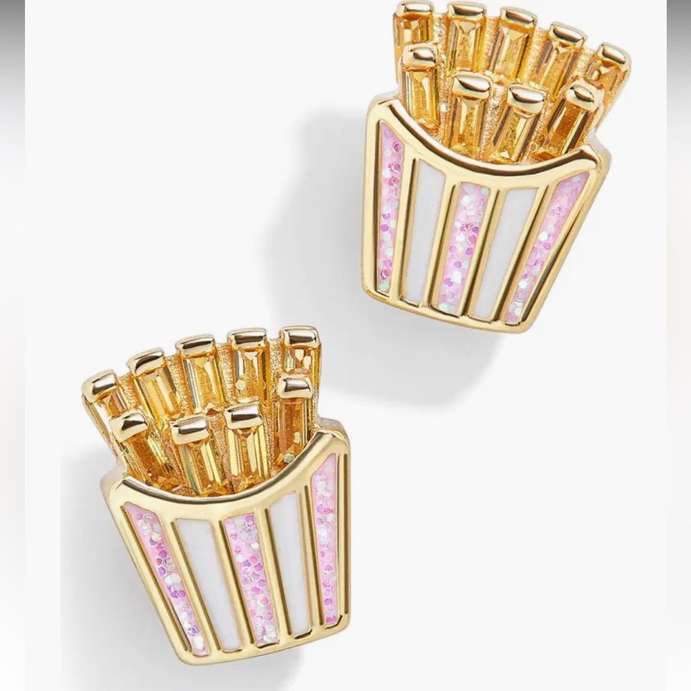 NWOT BaubleBar French Fry Earrings